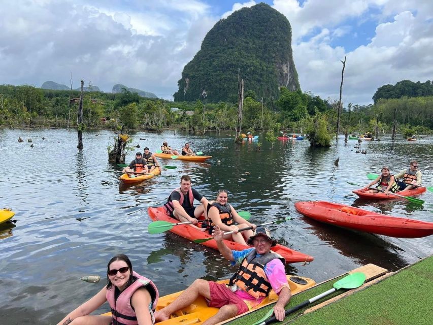 Krabi: Klong Root Kayaking Viewpoint,Fish Feeding and more - Optional elephants: how to choose the ethical version of this day