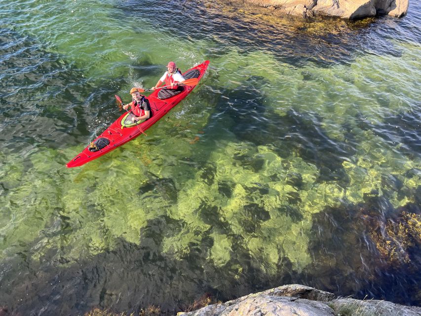 Kristiansand: Scenic Double Sea Kayak Tour around Odderoya - Odderøya’s highlights: sandy bays, sea cliffs, and that lighthouse moment