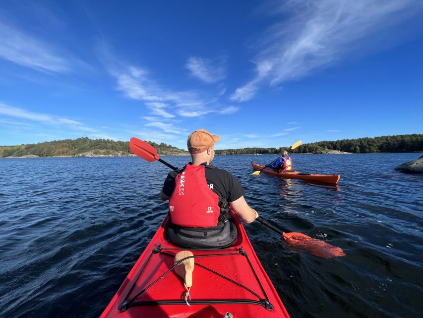 Kristiansand: Scenic Double Sea Kayak Tour around Odderoya - Spotting the city from the water: opera house views and Kilden
