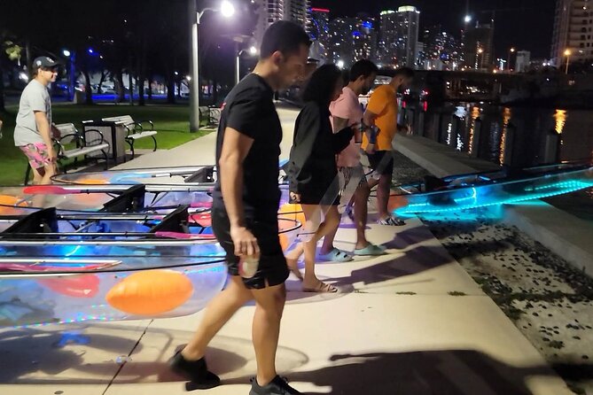 L.E.D. Light Kayak Miami City Lights - What to Wear and Bring for a Wet, Active 2-Hour Adventure