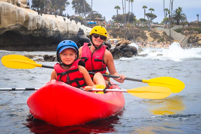 La Jolla Kayak Rental - La Jolla Shores to the ecological reserve: kelp beds, cliffs, and marine life