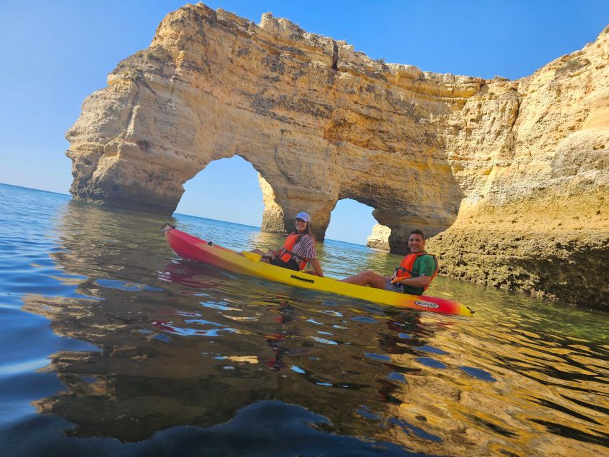 Lagoa: Benagil Cave and Marinha Beach Guided Kayaking Tour - Paddling Lagoa to Benagil: Why This Tour Feels So Worth It