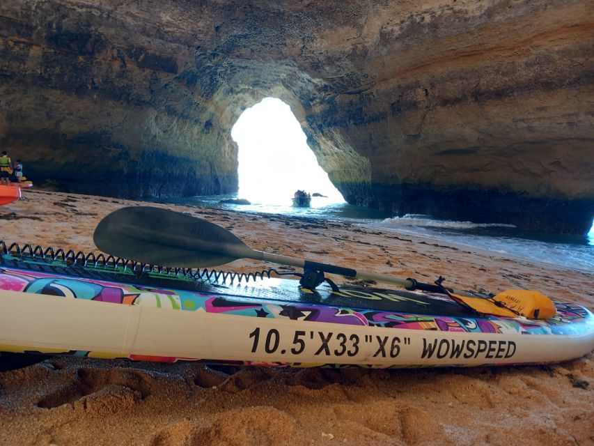 Lagoa: Benagil Cave and Marinha Beach Guided Kayaking Tour - Entering Benagil Cave: The Part That Makes People Book