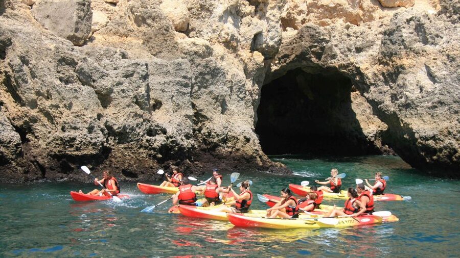 Lagos: Kayaking Tour - Getting oriented at Marina de Lagos (Gate ABCD, Pizza Hut side)