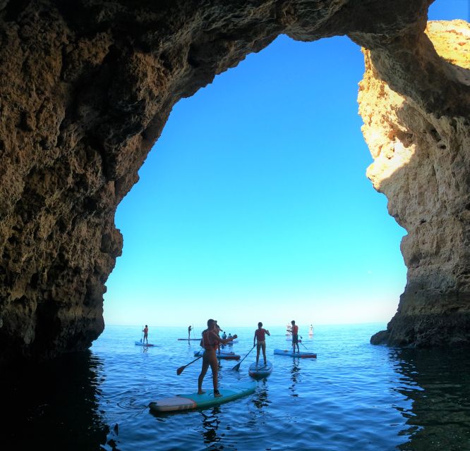 Lagos SUP Caves&Grottoes Tour at Sunrise, Ponta da Piedade - Swimming, marine life, and optional moments you’ll remember