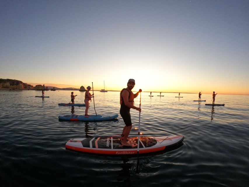 Lagos SUP Caves&Grottoes Tour at Sunrise, Ponta da Piedade - Getting started on your board: equipment plus a real beginner lesson