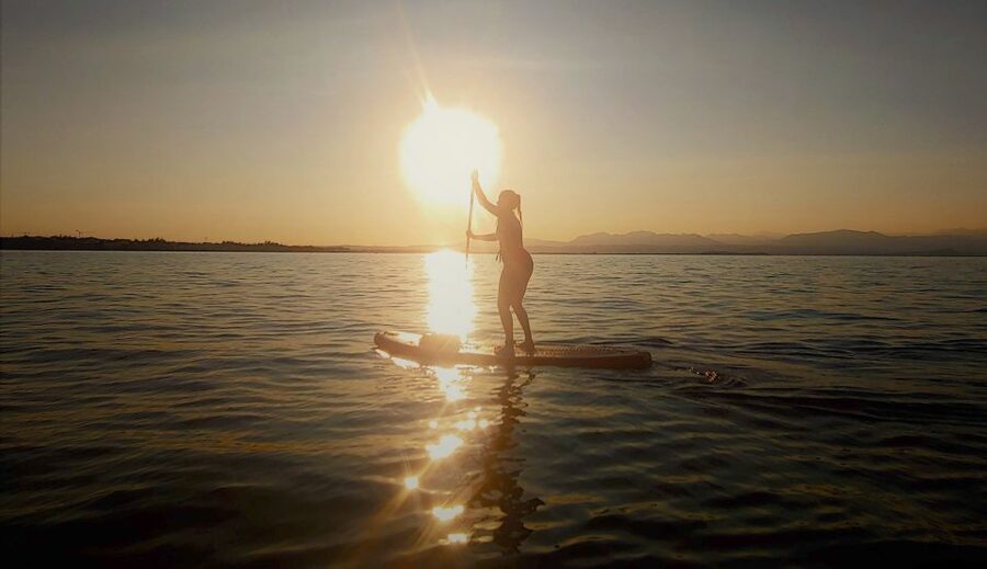 Lake Garda: Stand-Up Paddleboard Sunset Experience - The Lesson: The Part That Makes This Beginner-Friendly