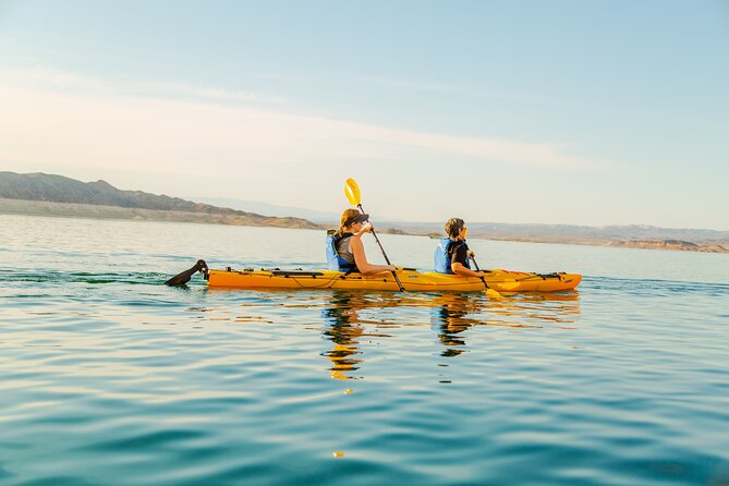 Lake Mead Sunset Kayak Tour with Dinner, Swim & Campfire - Dinner, snacks, and what’s actually included for $189