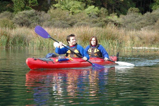 Lake Rotoiti Evening Kayak Tour including Hot Springs, Glowworm Caves and BBQ Dinner - Hot springs at the hot pools: your thermal reset before dinner
