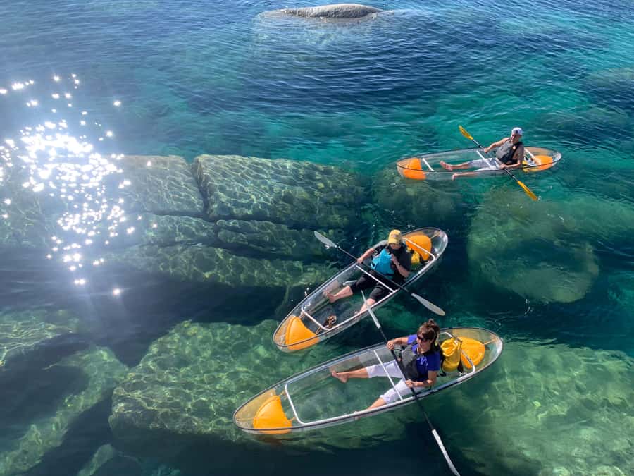 Lake Tahoe: Clear Kayak Tour - Meeting Tahoe Multisport and Getting to the Beach Fast
