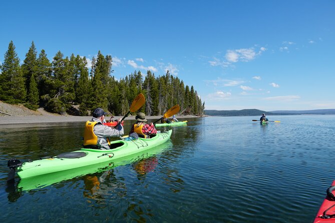 Lake Yellowstone Half Day Kayak Tours Past Geothermal Features - The Route: Stop 1 Yellowstone National Park, Stop 2 Yellowstone Lake, Stop 3 West Thumb Geyser Basin
