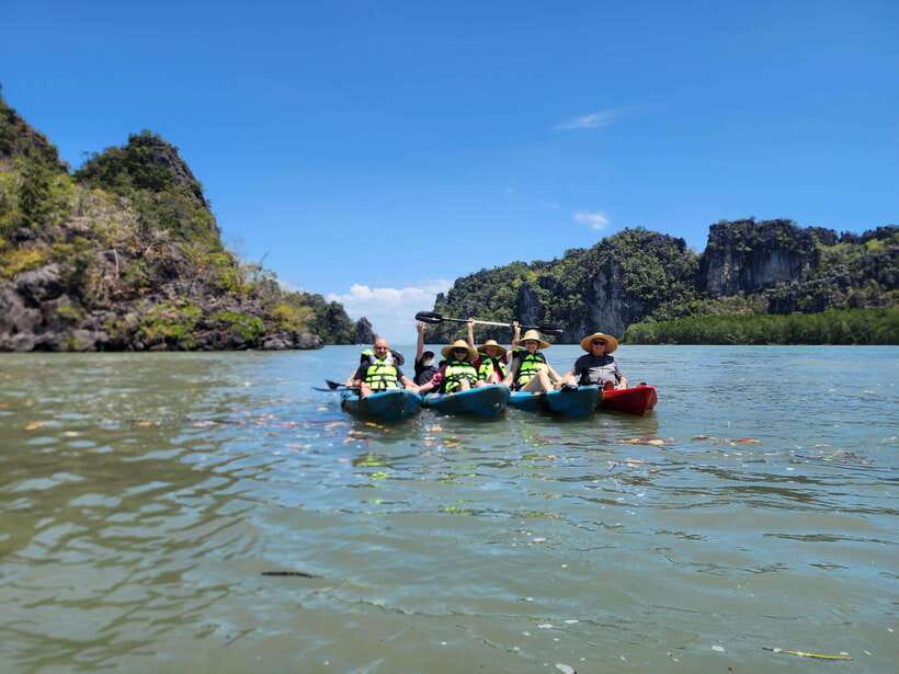 Langkawi : Kilim Mangrove Boat & Fun Kayak Tour with Lunch - Crocodile cave and the floating restaurant area