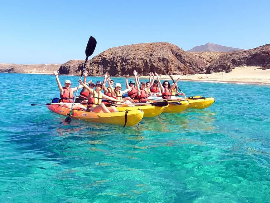 Lanzarote: Kayak and Snorkeling at Papagayo Beach - The Picnic Break Near San Marcial de Rubicón: Fuel and a View