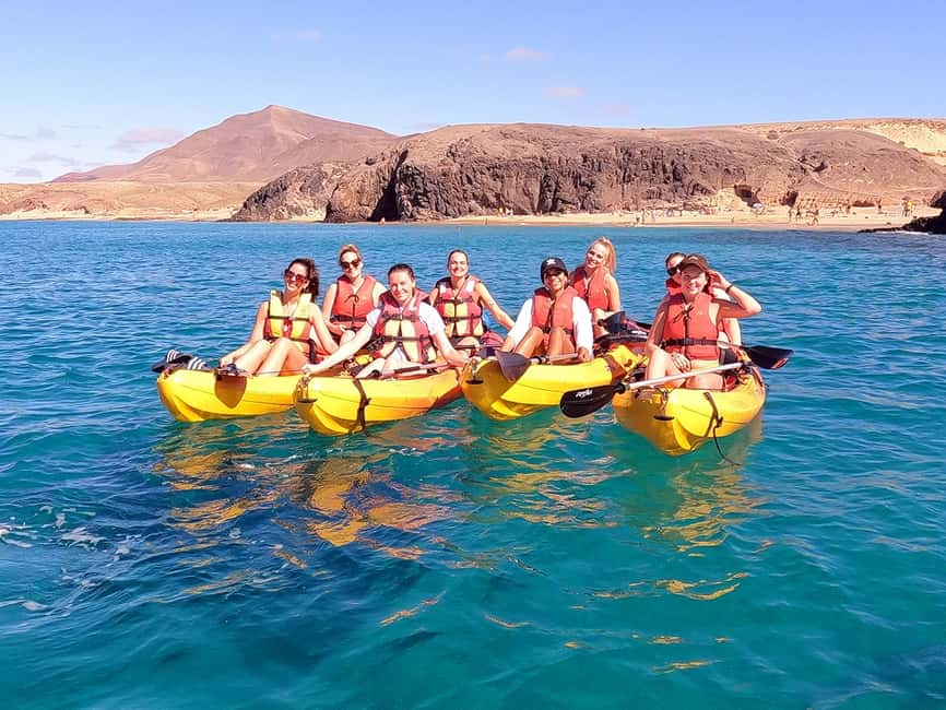 Lanzarote: Kayak and Snorkelling at Papagayo Beach - Safety Briefing First: How the Staff Set You Up to Paddle Confidently