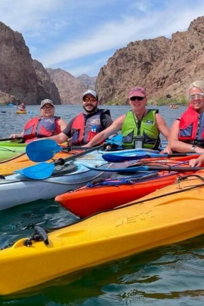 Las Vegas: Kayak Rental without Transportation - Getting your kayak: what the gear setup really means