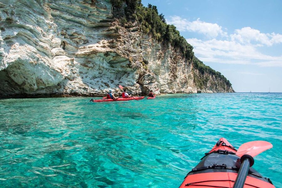 Lefkada: Full Day Sea Kayaking Tour - Lefkada’s calm sea is the real attraction