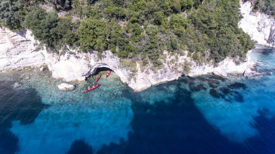 Lefkada: Full Day Sea Kayaking Tour - Desimi sea caves and Messini’s mythic cave scenes
