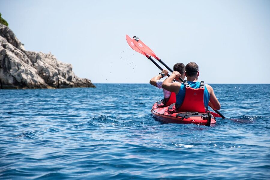 Lefkada: Full Day Sea Kayaking Tour - Meeting at Nydri Port and getting set up fast