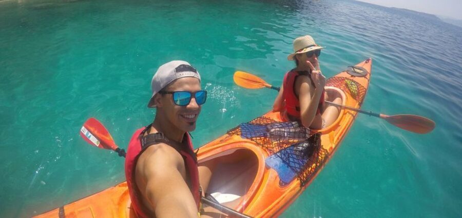 Lefkada: Hidden Blue Cave Kayak Trip with Lunch & Fruits - What to bring so the day stays fun