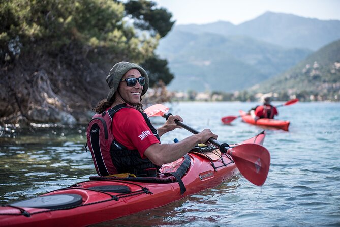 Lefkada Kayak : Explore Blue Cave with a Taste of Greece - Getting started at Trekking Hellas in Mikros Gialos