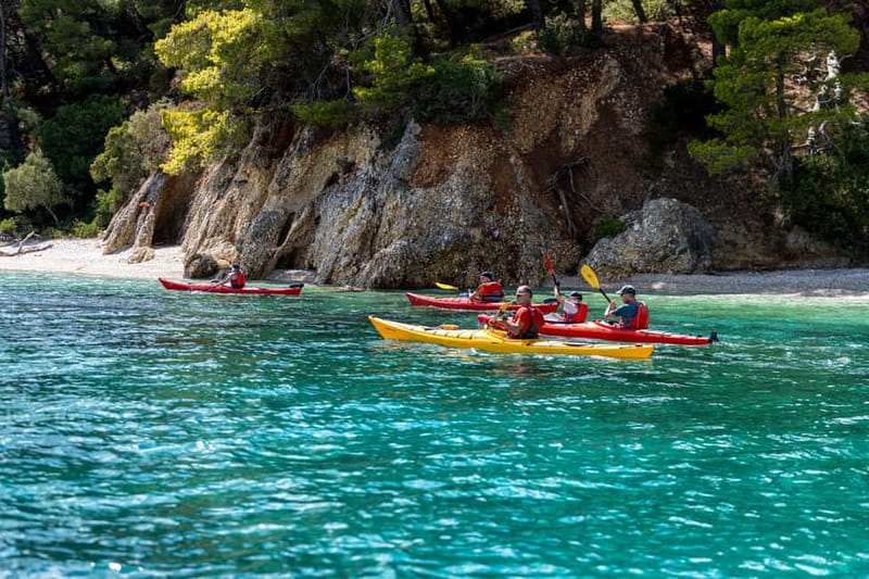 Lefkada:Nydri, Scorpios Kayak Odyssey Island Hopping - Weather and the schedule reality check