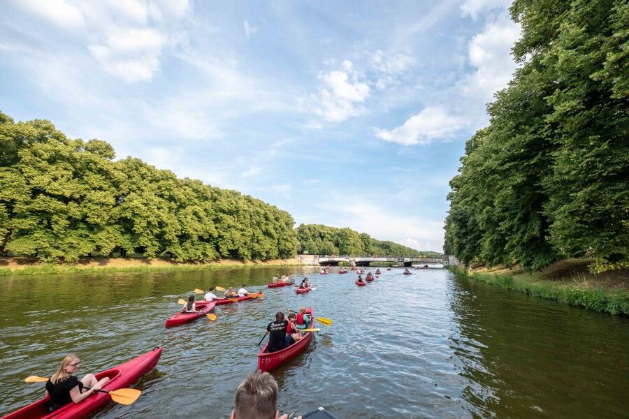 Leipzig: 3-Hour City Canoe Tour - Olympic Kayaking Connections: Tina Dietze and the Training Center Vibe