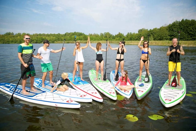 Leipzig: Cospudener Lake Stand-Up Paddleboard Course - The 90-Minute SUP Course: Small Group, Big Focus on Basics
