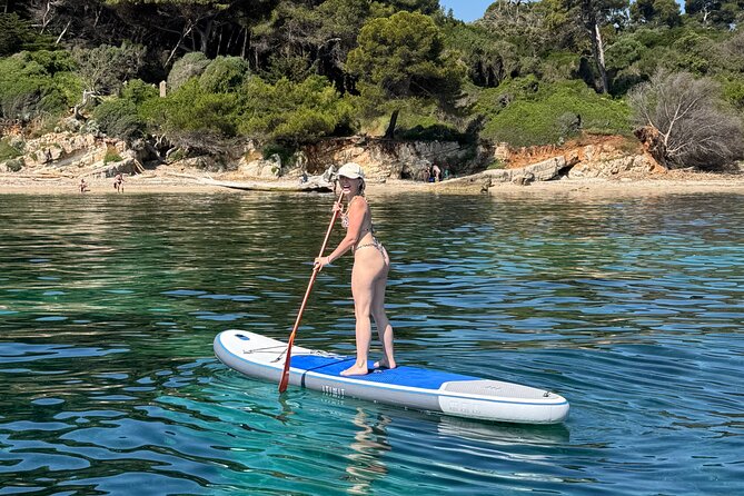 Lérins Islands Sailing Discovery, snorkeling and paddle SUP - Île Sainte-Marguerite: Swimming Stops in Summer, a Shorter Sea Break in Cooler Months