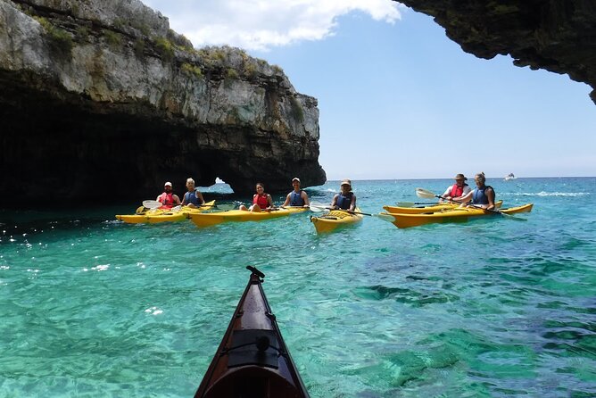 Leuca kayak tour + swimming + speleo-trek in cave - Key highlights to know before you go
