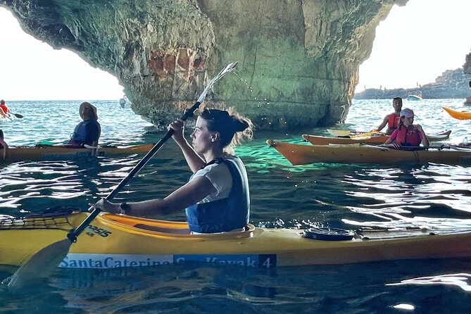 Leuca kayak tour + swimming + speleo-trek in cave - Price and value: what $63.86 buys you in real life