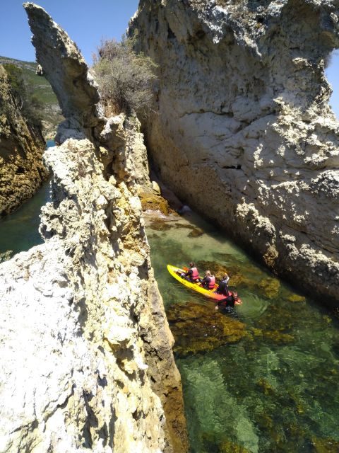 Lisbon: Arrábida Kayak and Coasteering Adventure Tour - The beach picnic: where the day gets tasty and social