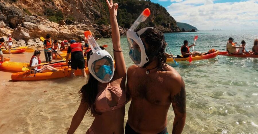 Lisbon: Arrábida Kayak & Wild Beach Snorkeling with Pickup - Arrábida from Lisbon: why this feels like the right length
