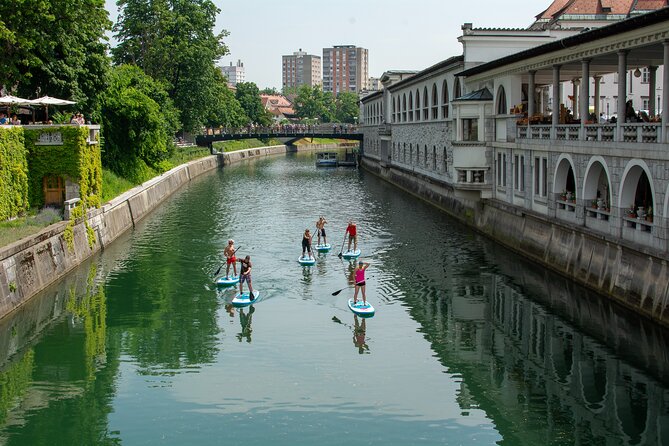 Ljubljana Stand-Up Paddle Boarding Lesson and Tour - Ljubljana Castle Views: The 900-Year Landmark You See From Below