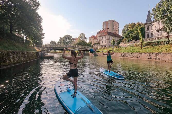 Ljubljana Stand-Up Paddle Boarding Lesson and Tour - Dragon Bridge: Gothic Details and Myth Right at the Waterline