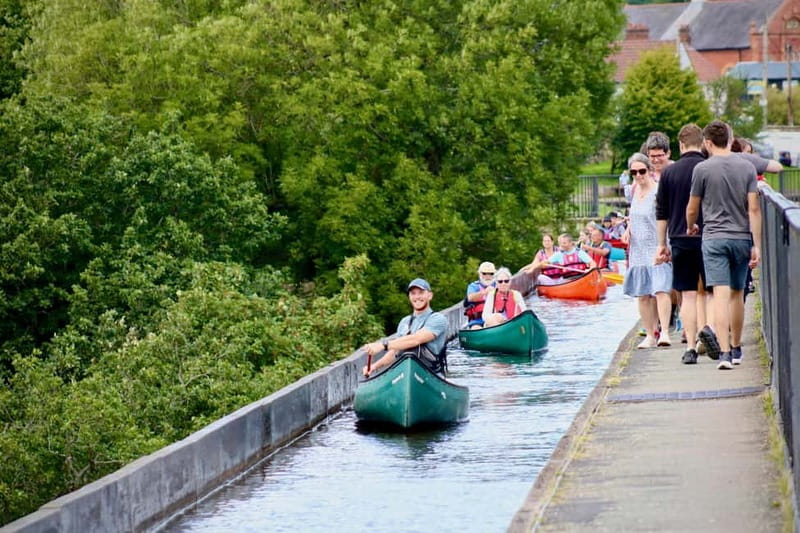 Llangollen: Aqueduct Canoe Tour Adventure - The 15-minute coach ride: a short transfer that sets you up