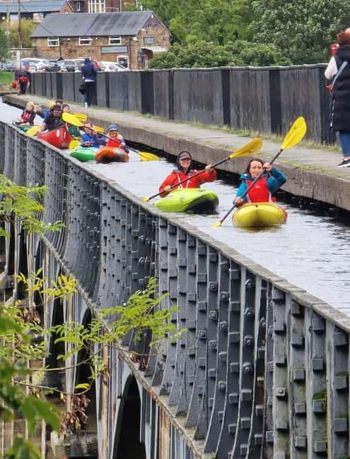 Llangollen: Aqueduct Kayak or Canoe Cruise - Pontcysyllte Aqueduct by Kayak: The simple reason this works
