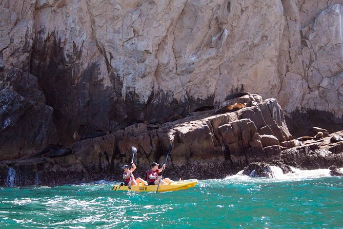 Los Cabos Arch and Playa del Amor Tour by Glass Bottom Kayak - Getting there in Cabo: meeting point and the 3-hour time block