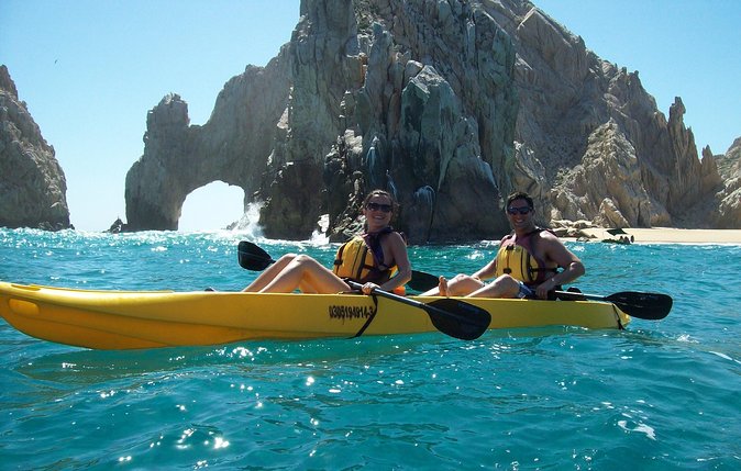 Los Cabos Arch and Playa del Amor Tour by Glass Bottom Kayak - Sea lions, pelicans, and Land’s End coastal views
