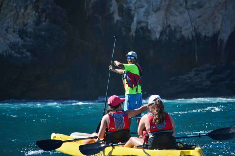 Los Cabos Arch & Playa del Amor Tour by Glass Bottom Kayak - Snorkeling at Neptune’s Finger or Pelican’s Rock