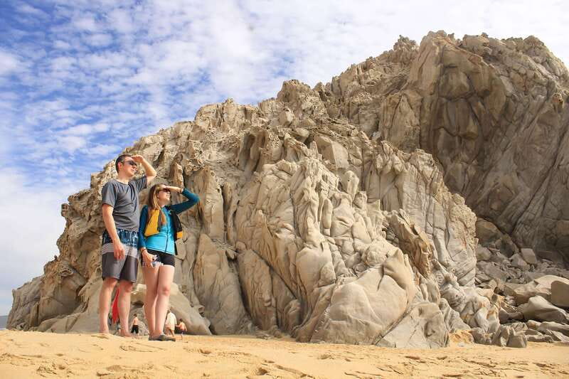 Los Cabos: Kayak to The Arch & Snorkel + Transport & Photos - Lovers Beach and Divorce Beach: a break with serious wave energy