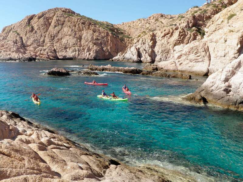 Los Cabos: Kayaking and Snorkeling in Two Pristine Bays - Santa Maria Snorkel: Clear Fish in Rocky, Reef-Like Water