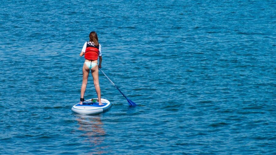 Los Cristianos : 1 Hour of Paddle surf Rental - SUP in Los Cristianos Bay: Why This 1-Hour Rental Feels Worth It