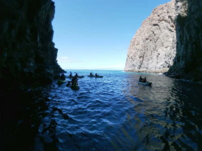 Los Cristianos: Kayak and Snorkel with Turtles and Photos - The kayak workout: a real route along Tenerife’s volcanic coast