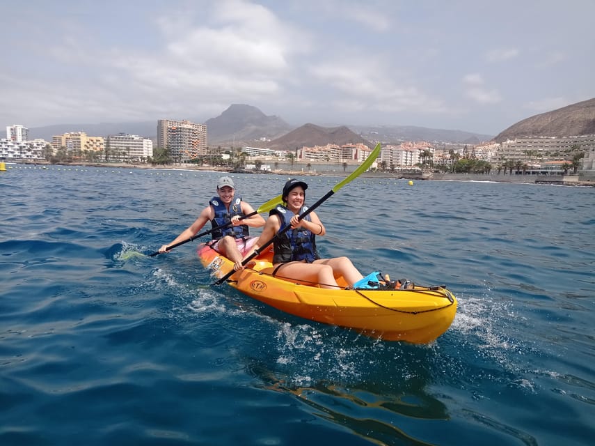Los Cristianos: Kayak & Snorkel Tour with turtles and photos included - Guides, safety gear, and the photo package you’ll actually appreciate