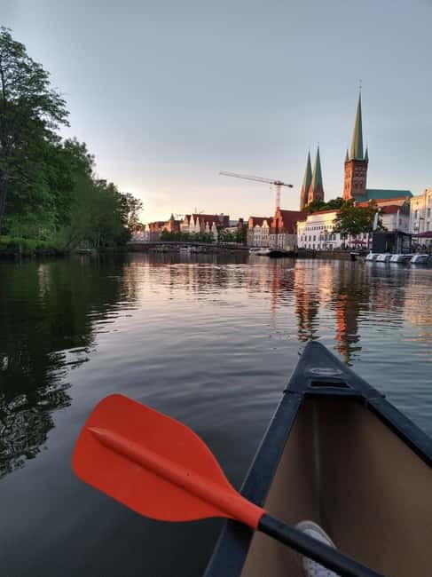 Lübeck's old town by canoe: explore and circumnavigate on your own - The Stadttrave loop: what you’ll pass, and why it looks better from a canoe