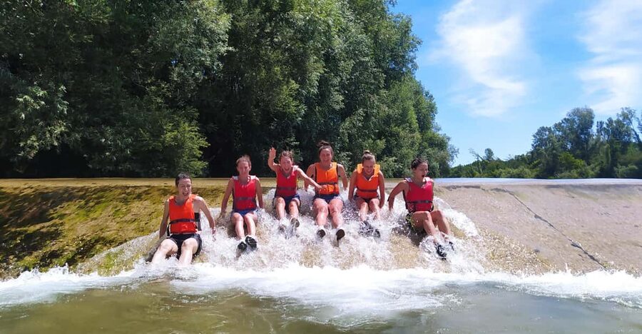 Lucca: escursione soft in Canoe - The About-One-Hour River Part: Calm Water Time With a Real Chance to Swim