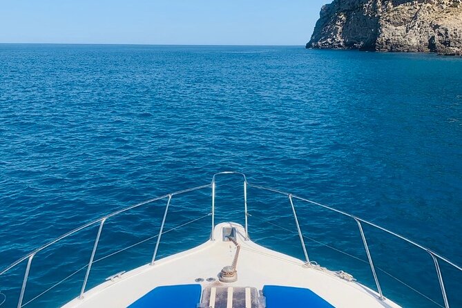 Mallorca Beach & Caves 4hr Boat Trip Drinks, Tapas, SUP & Snorkel - First stop at Platja des Coll Baix: the swim-and-snorkel payoff