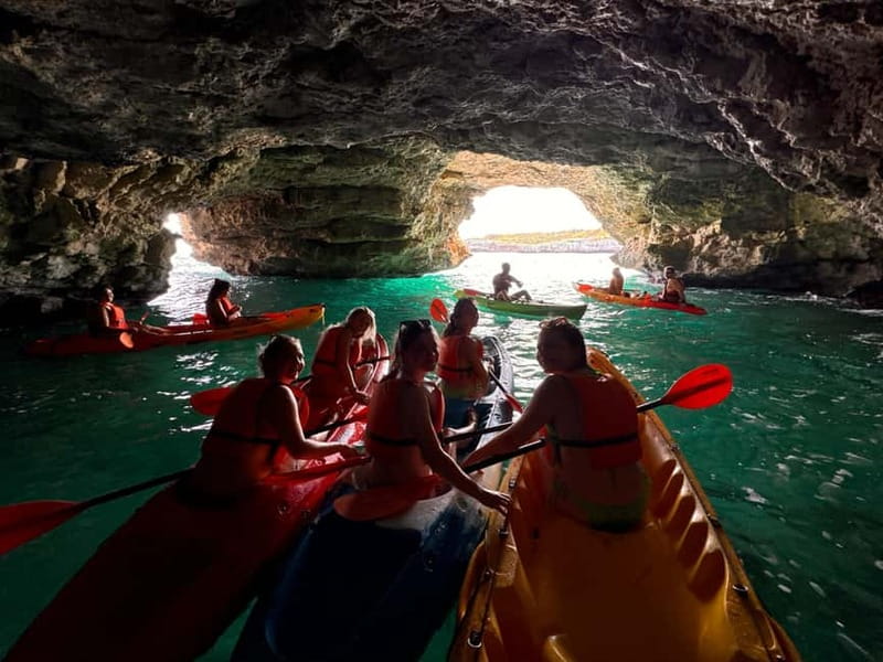 Mallorca: Kayak and Paddle Surf excursion through crystal clear water caves - Crystal-clear cave snorkeling: how the stops work when conditions cooperate
