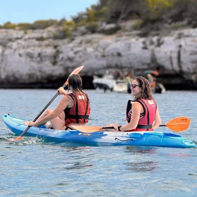 Mallorca: Kayak and Paddle Surf excursion through crystal clear water caves - Wind, cold water, and sore arms: what to prepare for