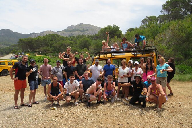 Mallorca: Kayaking, Sea Cave, Cliff Jumping & Snorkel Tour - The optional cliff jump spot and the short shore trek